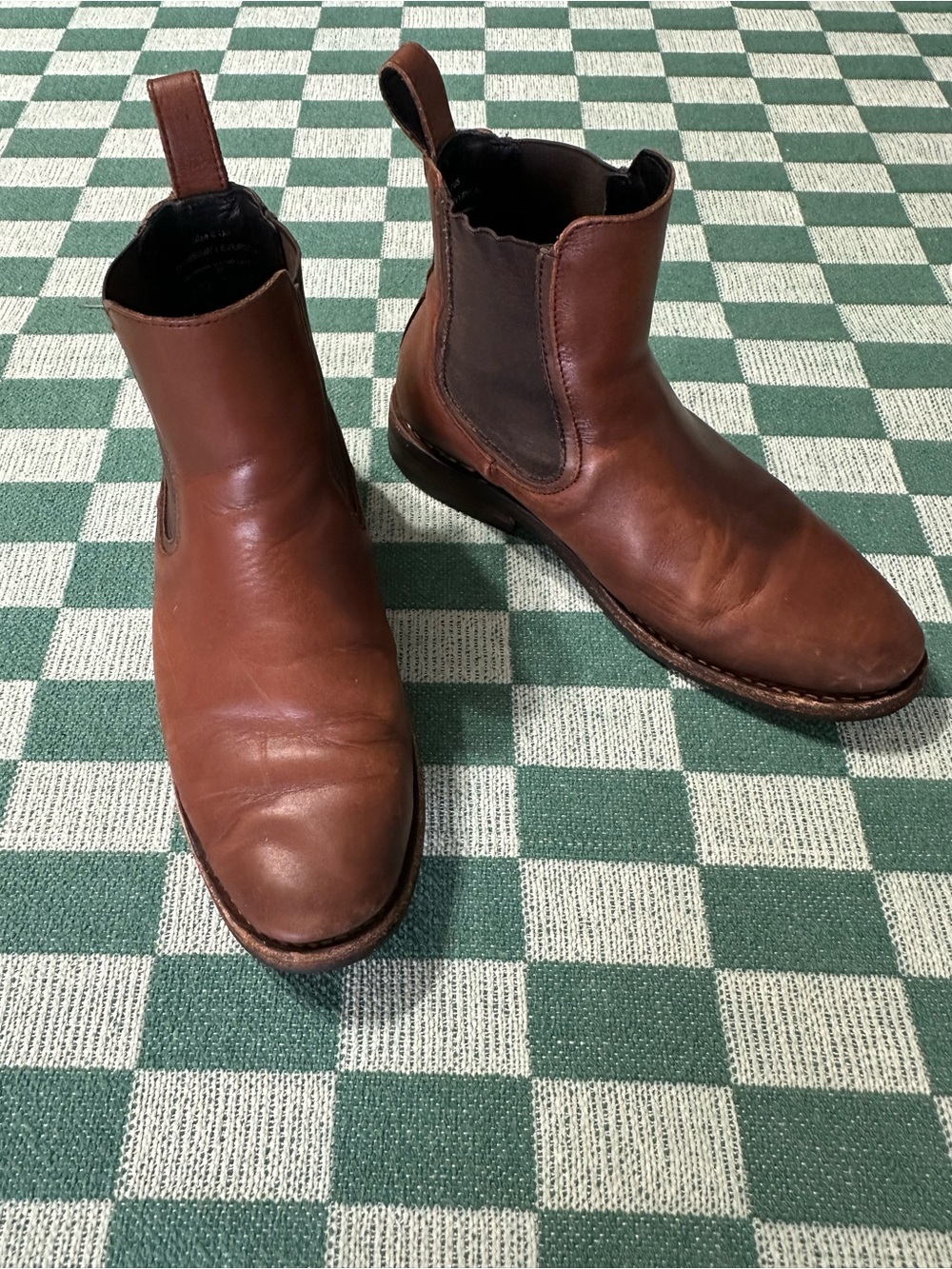 Thursday Boot Company Duke Chelsea Boot in Brandy Leather Men’s Size 8